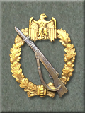 Infantry Combat Badge, Gold