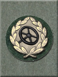 Drivers Badge, Silver